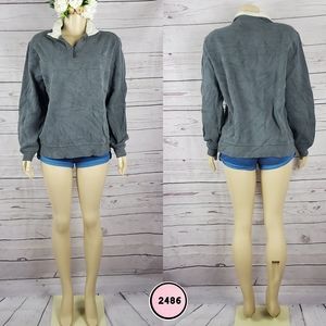 tasso elba gray large sweater